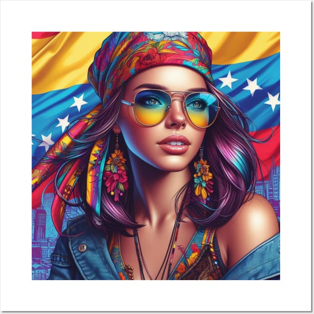 mujer venezolana Wall Art by mmpower